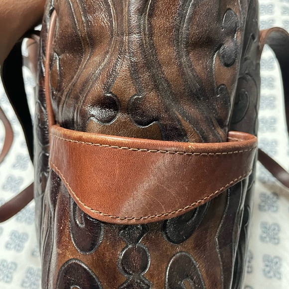 Rare King Ranch Saddle Shop Docil Cargo Tote - Picture 3 of 15